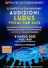 Audizioni ludus vocal lab